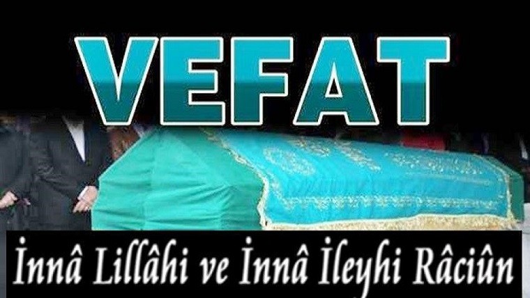 VEFAT HABERİ