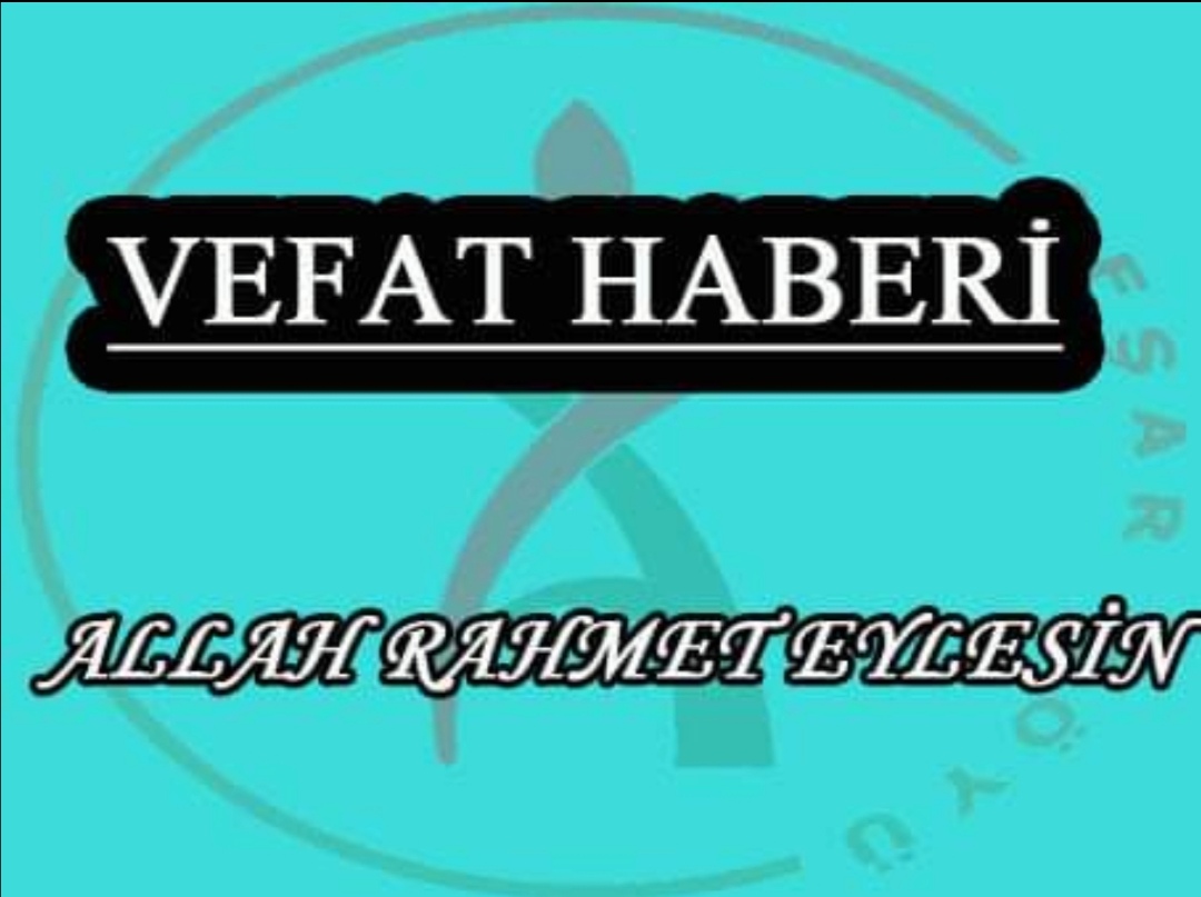 Arif ÇOBAN vefat etmiştir 