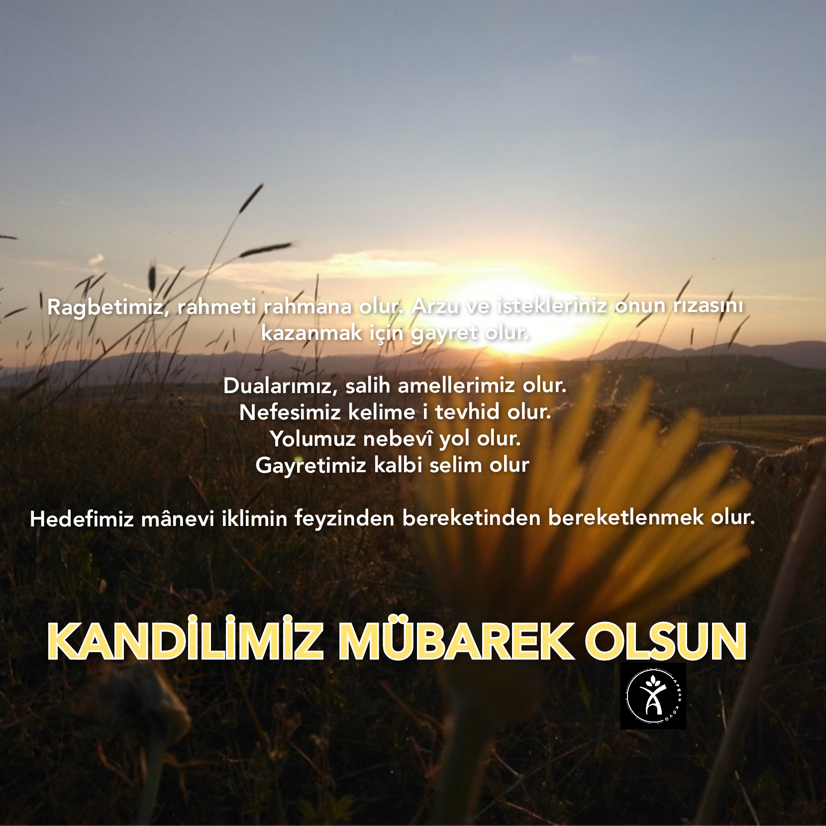 RAĞBETİN RABBİNE OLSUN 